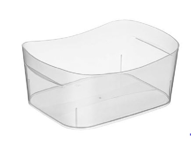 Корзинка универсальная 2,7л, 240х165х90мм (бесцветный)